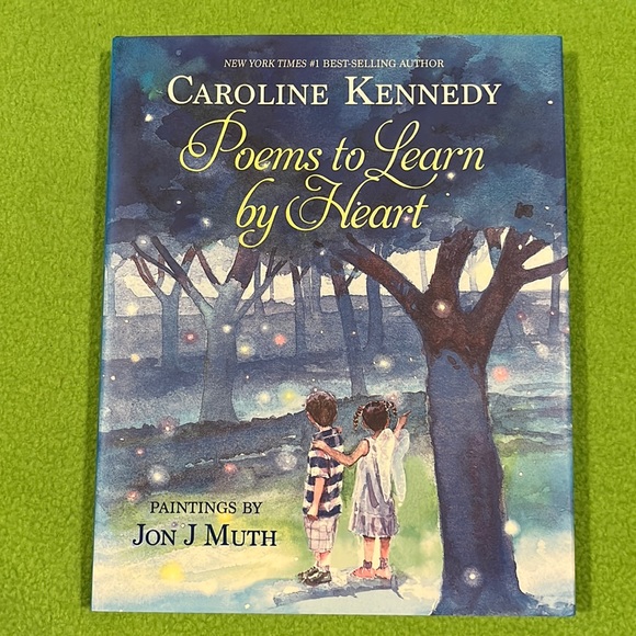 Caroline Kennedy Poems To Learn By Heart HC/DJ Book EXC - Picture 1 of 11